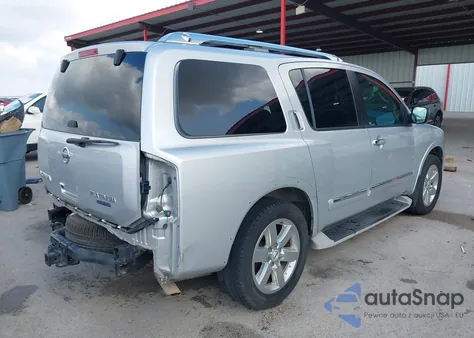 2010 Nissan Armada Platinum z USA, uszkodzony, nr VIN 5N1BA0NF4AN621731